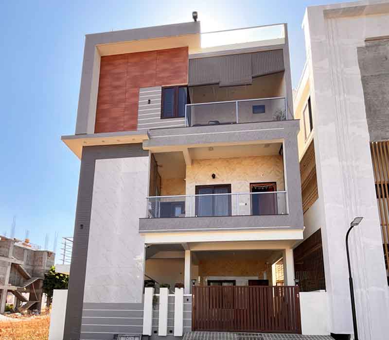 Image of Alok Srivastava House, client of Sri Vaaru Builders